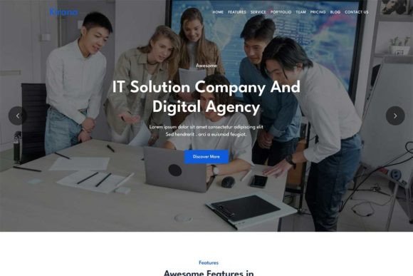 Building a Modern Digital Presence with the Kirana React Template