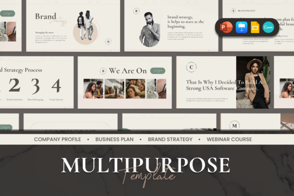 Evaluating the Multipurpose Presentation Template for Professional Decks
