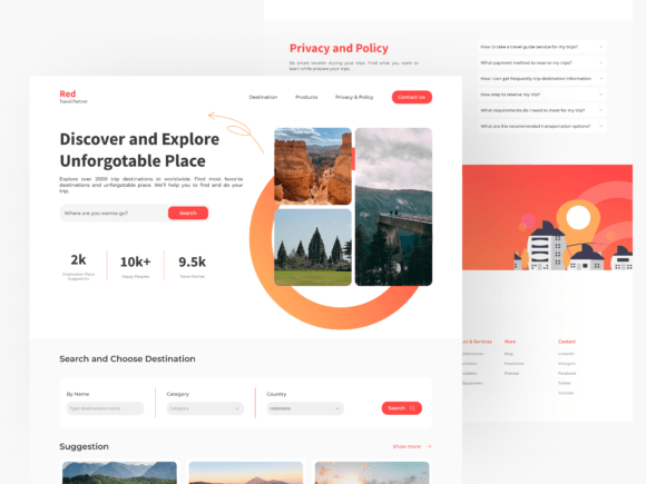 Mastering Modern Web Design: A Deep Dive into the Travel Landing Page UI Kit