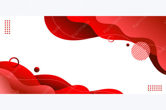 Mastering the Red Fluid Banner Web Template: A Guide to Modern Vector Design