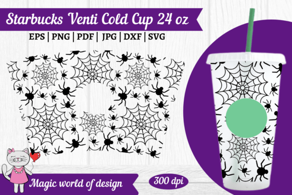 Transform Your Halloween Crafting with Spider Web Tumbler Designs for 24oz Cold Cups