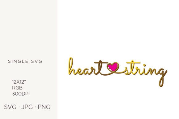 Typography Heart String: A Versatile Design Element for Modern Creators